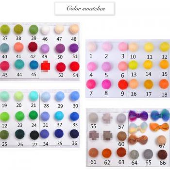 DIY Felt Pom Poms