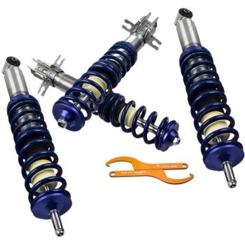 Kit MaxSpeed Rods: Coilovers premium para VW Scirocco y modelos afines