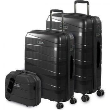 Collection Valises Rigides 3x – Noir