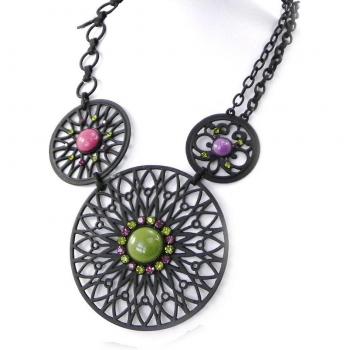 NOA H9003 Collier Créateur Carmen Verde Menta