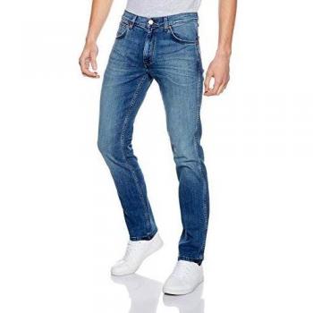 Jeans de Hombre Wrangler Greensboro Resistentes al Agua, Azul (Blue What Blue 62U), 32W / 34L