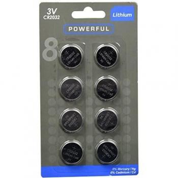 Lot de 8 Piles CR2032 3V