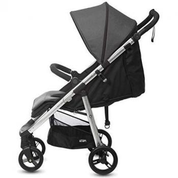Silla de paseo Casualplay Loopi City Dark Grey