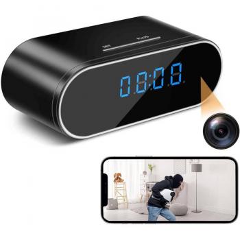 Reloj Despertador Inteligente con Cámara Espía y Visión Nocturna