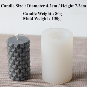 Moldes de Nido de Abeja 3D: Creaciones de Jabón y Velas Caseras