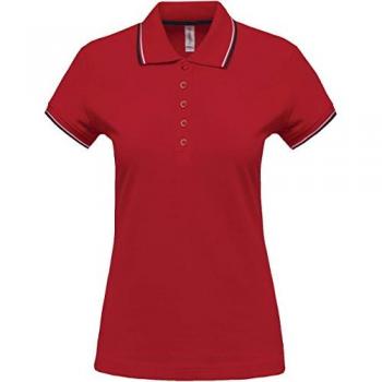 Polo femme 5 boutons Kariban manches courtes