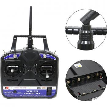 Sistema Fly Sky 6C 2.4GHz Dron y Helí Controlador