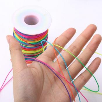 Elástico Multi‑Color 100 m – Para Joyería Trenzada
