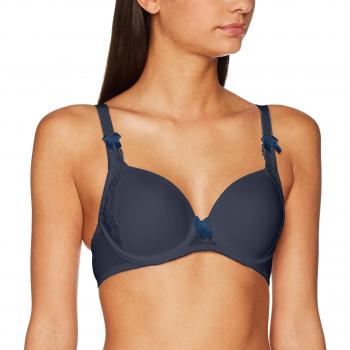 LASCANA Damen BH, Vollschalen Crema, Blau, 80D