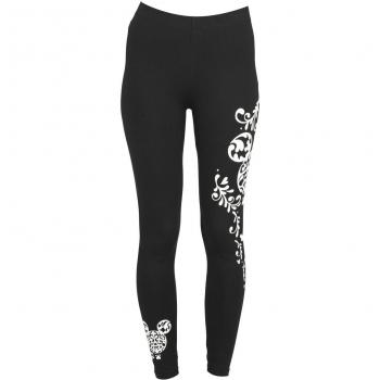 Mickey Minnie Disney Leggings Noir Femmes S-XXL