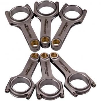 Conrods H‑Beam ARP compatibles RB25DET / RB26DET (Nissan R32‑R34)