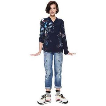 Blus femme bleu XS Desigual