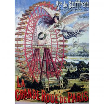 Puzzle de 1000 pièces sur le thème de La Grande Roue de Paris par D-Toys