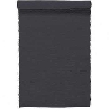 Chemin de Table Décoratif Linum 45x150 cm Gris