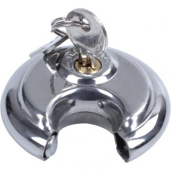 Heavy Duty Round Disc Padlock 70mm with 1 Key