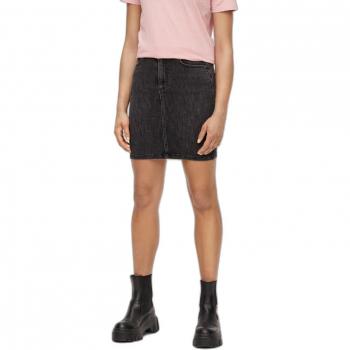 Falda de jean corta para mujer Pieces