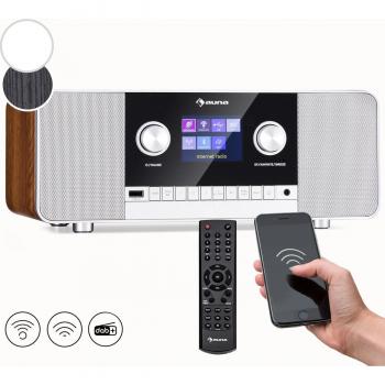 Radio DAB+ Auna Connect 120 MKII avec Télécommande et AUX