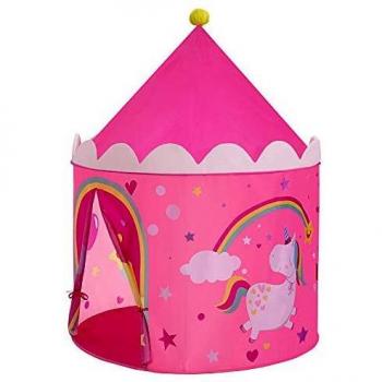 Castillo Infantil Rosa y Amarillo