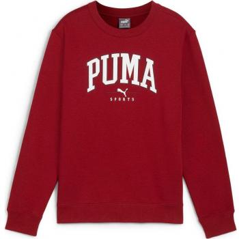 PUMA Felpa Junior Squad Crew Rosso/Bianco 164