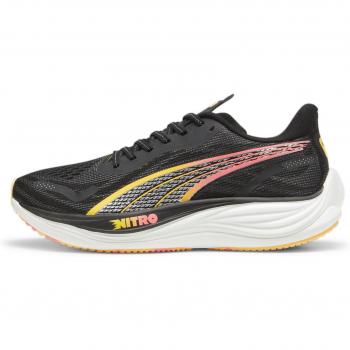 Baskets Puma Velocity Nitro 3 Forever Faster noir jaune SS24, Taille 44