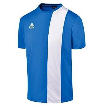 Kappa Kalzium Herren T-Shirt XL – Dualfarbig Blau & Weiß