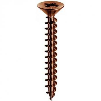 Viti legno Mustad PVACZP602000BZC PANEL VIT PF Bronzato