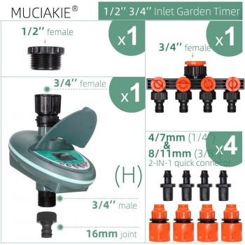 Irrigador Programable para Invernadero