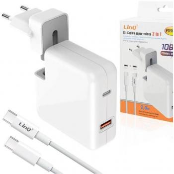 Linq DualPower 2 en 1: Pd96W y Usb12W Tipo C