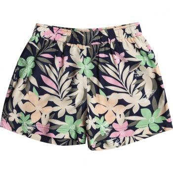 Pantaloni corti Roxy Blue Ocean Floor 16 anni blu marino giallo verde bambina