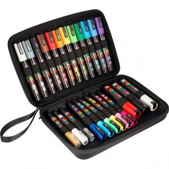Set di Penne Feltro Posca (24 Colorazioni)