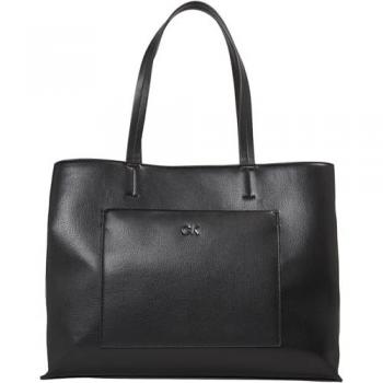 Calvin Klein Tote Bag, Black, ONE SIZE, Stylish with Magnet Closure