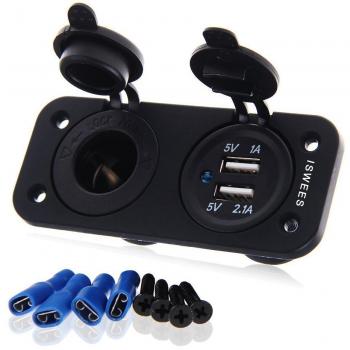 USB Doble Puerto 12V/24V