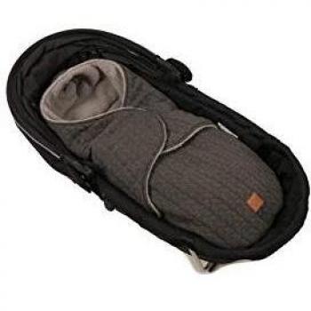 Kaiser Wrappy Einschlagdecke super soft, anthrazit