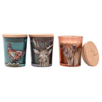 Mini Highland Candles – 3 Pack