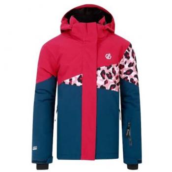 Veste enfant Dare2b Humour III léopard rose framboise