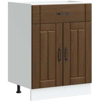 Armoire Lucca chêne marron, design ingénierie – Vidaxl