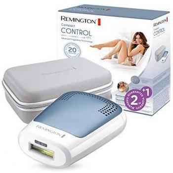 Remington IPL3500 HPL Haarschneidgerät – Compact Control für permanente Haarentfernung (Weiß/Grau)