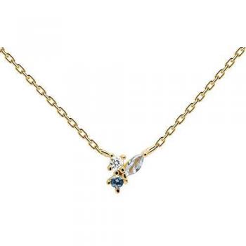 Collar PD Paola Midnight Blue Plata