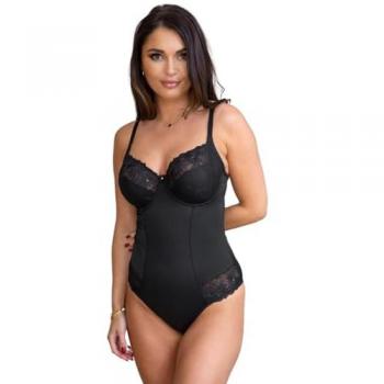 Pour Moi St. Tropez Underwired Bodyshaper Black 34D