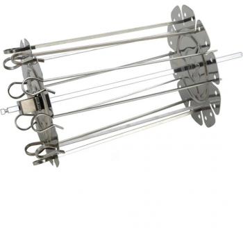 Lemonbest Portable Charcoal Grill & Rotisserie Combo for Camping