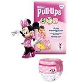 HUGGIES PUL UPS RAGAZZE SM 8-15K 16P