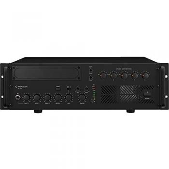 Monacor PA-5240 ELA-Verstärker 240 W 5-Zonen