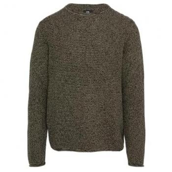 QS Herrenpullover mit Rippstruktur