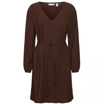 B.young Midikleid BYPERILLA kniefreies Kleid mit Bindeband