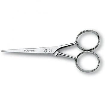 Moustache Grooming Scissors, 11.5 cm – 3 Claveles 2050