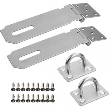 Durable 5-Inch Padlock Clasp for Cabinet Hardware