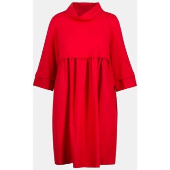 Svasato Dress 60/62 – Look Stratificato Rosso