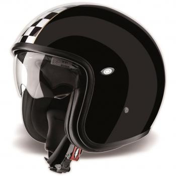 Premier Vintage CK-Jethelm in Schwarz, Größe L