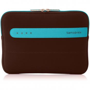 Samsonite Laptopschutzhülle mit Farbfilter 10,2  – Braun/Türkis