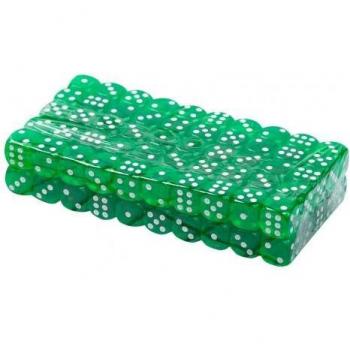 100Pcs 14mm Colored Transparent Acrylic Dice for Bar Games